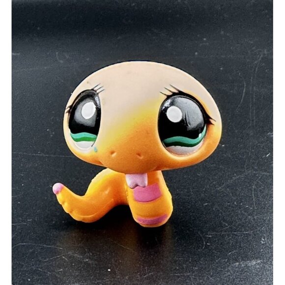 Littlest Pet Shop Cobra Snake 1387 Toys R Us Excl Collectors Set LPS Authentic - Picture 1 of 4